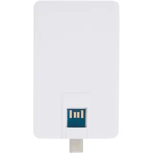 Duo Slim <b>64GB</b> USB <b>Flash</b> <b>Drive</b> Personalized Promotional Gadgets with Customizable Design - Product Image 4