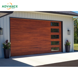 <span class=keywords><strong>Puerta</strong></span> de garaje <span class=keywords><strong>seccional</strong></span> de acero galvanizado de color personalizado con aislamiento térmico con sello de goma para <span class=keywords><strong>puerta</strong></span> de ahorro de energía de área de estacionamiento - Product Image 2