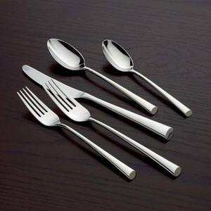 Hot <b>Sale</b> Restaurant Wedding Stainless Steel Spoon Fork & <b>Knife</b> Cutlery <b>Set</b> Full Hammered Design Handle Silver Nickle Plated - Product Image 5