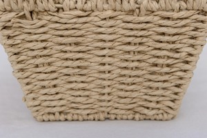 Elegante Cesta de Macramé Marrón con Borde Curvo, Organizador Versátil para Decoración del Hogar, Cocina, Dormitorio, Sala de Estar, Mesa, Procedente de la India - Product Image 5