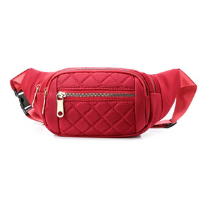 Bolso Bandolera Casual de Moda para Mujer, Riñonera, Diseño de Tela Lisa - Colores Surtidos - Product Image 1