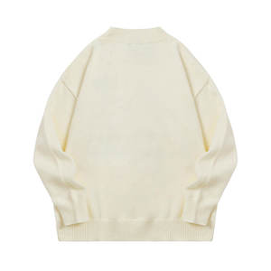 Sweat-shirt pour homme à col rond, design tendance, fabrication sur mesure OEM, sweat-shirt en coton imprimé pour homme à manches longues - Product Image 2