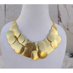 Collares de Latón Hechos a Mano, Chapados en Oro, con Formas Geométricas, Joyería Religiosa Ortodoxa para Bodas, con Perlas y Diamantes - Product Image 3