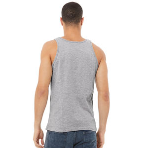 Débardeur musculaire en jersey unisexe gris chiné Bella Canvas Baseball Mom Soft Tri-Blend Women's Heather Gray - Product Image 3