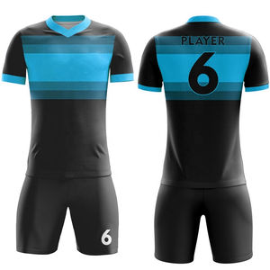 2025 Nueva camiseta de fútbol para hombres, conjunto personalizado, uniforme de fútbol de tela sublimada de secado rápido, uniforme de fútbol profesional 3D - Product Image 5