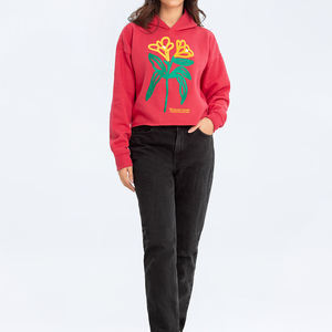 OEM Custom Logo Long Sleeve Women's Pullover Hoodies Solid Fashion <b>Winter</b> <b>Tops</b> for Sale Wholesale - Product Image 1