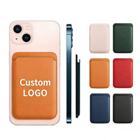 Siap Kirim 1PCS Versi Magnet Tempat Kartu Magnetik Kuat Dompet Ponsel magsafe Tempat Kartu