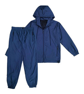 ชุดวอร์มผู้ชายคุณภาพสูง 100% โพลีเอสเตอร์ ดีไซน์ 2-in-1 ระบายอากาศได้ดี สไตล์สตรีทแวร์ รับผลิตตามแบบ OEM สำหรับฤดูใบไม้ร่วง - Product Image 5