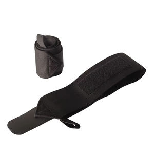 Bandes de poignet de musculation en néoprène personnalisées avec logo personnalisé - Bande de soutien rembourrée pour la musculation sportive - Product Image 2