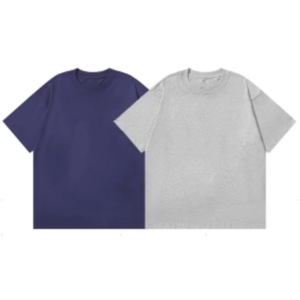 Elegantes camisetas de punto de algodón 100% unisex, cómodas camisetas de secado rápido para hombres y mujeres, ropa informal de uso diario - Product Image 3