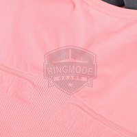 Sujetador Deportivo de Alta Calidad para Mujer, Diseño Simple con Logotipo Frontal, Transpirable, Ecológico, de Alta Sujeción, Nailon/Algodón, con Relleno Extraíble