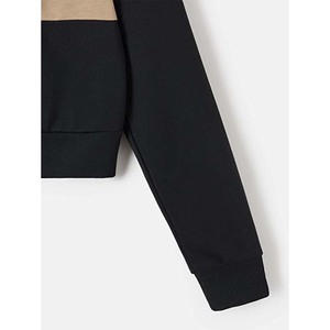 Fashion <b>Cropped</b> Hoodie for Women Zip-Up Hooded Sweatshirt Modern Casual Streetwear <b>Top</b> - Product Image 4