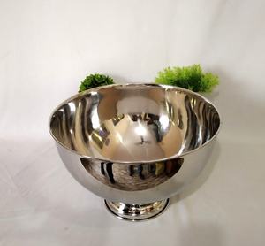 Bol à champagne en acier inoxydable gaufré de haute qualité Design floral Bol vintage de haute qualité - Product Image 6