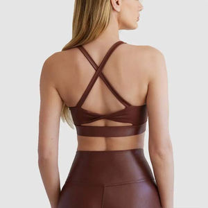 Sujetador Deportivo Sin Costuras de Alta Sujeción Personalizable para Mujer, Ropa de Yoga, Fabricación con MOQ Bajo, Tallas Grandes Disponibles - Product Image 3