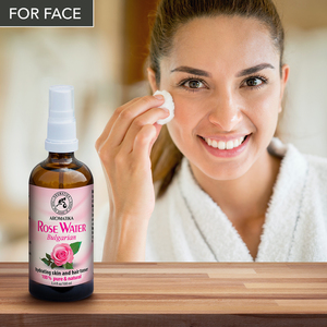 Aromatika Eau <span class=keywords><strong>de</strong></span> <span class=keywords><strong>Rose</strong></span> Bulgare en Spray 100ml Hydratant pour la Peau et les Cheveux Tonique Pur Naturel Brume Faciale pour Tous Types <span class=keywords><strong>de</strong></span> Peau - Product Image 4