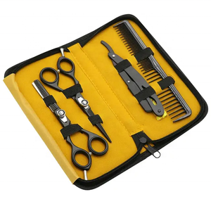 Gran oferta, tijeras de adelgazamiento de peluquero profesionales de acero inoxidable, juego de herramientas de tijeras de peluquería, suministro de belleza al por mayor - Product Image 2