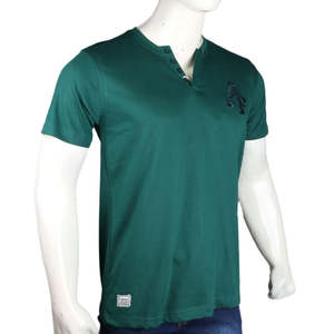 Chase Value <b>Men's</b> T-<b>Shirt</b>-Green Size M 95% Cotton 5% Spandex - Product Image 1