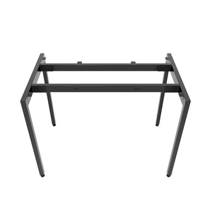 Estructura de Acero de Diseño Minimalista para Mesa de Comedor de 100x60cm, Sistema de Patas de Muebles Acrílicas Slean HCSL002 - Product Image 1