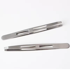 Pinzas de Acero Inoxidable para Cejas, Pestañas Postizas y Barba, Pinza Diagonal - Product Image 3