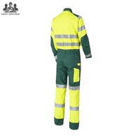 Combinaison de travail unisexe respirante, imperméable, à séchage rapide, en polyester de haute qualité, couleurs et logo personnalisables