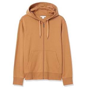 Sweats à capuche d'hiver pour hommes en tissu respirant avec fermeture éclair style unique et couleur personnalisée dernière mode avec poches kangourou en coton polaire - Product Image 5