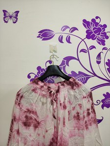 Jupe longue en coton imprimé style bohème hippie pour femme, idéale pour l'été et la plage, taille élastique, ourlet évasé, écologique et légère - Product Image 5