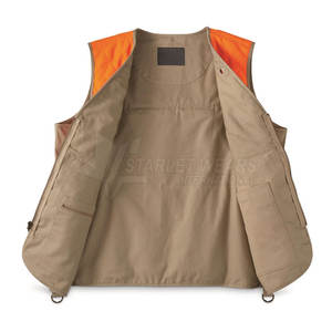 Gilet de chasse en toile d'hiver confortable avec tissu respirant et anti-humidité et poches utilitaires pour une utilisation prolongée en extérieur - Product Image 3