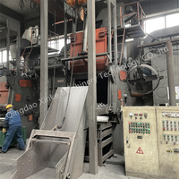 Máquina automática de granallado/cinturón de seguimiento/máquina de granallado continuo