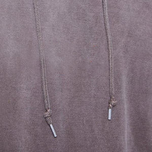 Vente en gros de pulls à capuche vierges délavés de haute qualité sweat à capuche respirant surdimensionné à séchage rapide pour hommes - Product Image 2