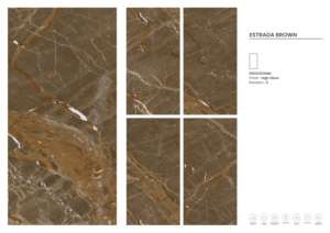 Azulejos de Porcelana ESTRADA BLUE con Acabado Brillante - Product Image 2