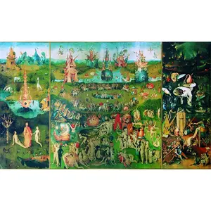 Impresión artística del Jardín de las Delicias Terrenas - Product Image 1