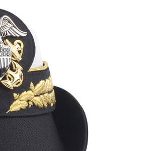 Gorra de capitán Oficer multicolor de alta calidad hecha en lana Gorras de Oficial Sombreros con tela de alta calidad Gorra de Oficial ajustable - Product Image 5