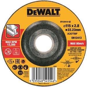 Pour les disques collés Dewalt haute performance (multi-pack) Outils abrasifs de qualité supérieure pour usage professionnel - Product Image 1