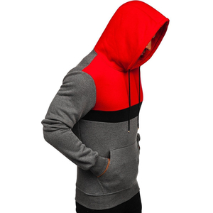 Sudaderas con Capucha para Hombre, Invierno, Logotipo Bordado Personalizado, Algodón de Alta Calidad, Felpa Transpirable e Impermeable, Ropa Urbana OEM - Product Image 4