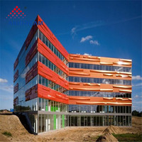 Panneau de porte de garage en aluminium composite sans cadre Alucobond Marble 3D