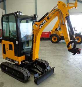 JCB 19C-1 PRO Miniexcavadora 1,9 Ton Zero Tail Swing Compact con motor Perkins Bosch Rexroth Hydraulics Motor Pump Gearbox - Product Image 1