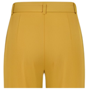 Pantalon de travail décontracté pour femme, en toile 100% coton, taille mi-haute, fermeture à cordon, respirant, séchage rapide, uni - Product Image 5