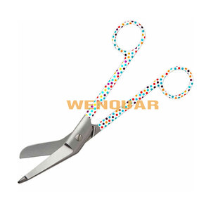 Tijeras de vendaje Lister de 5,5 pulgadas de primera calidad, mango medio dorado, herramienta quirúrgica médica más vendida de acero inoxidable de Wenquar - Product Image 6