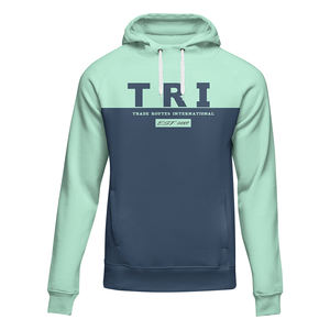 Sudadera con capucha de lana personalizable de alta calidad directa de fábrica diseño de impresión de moda impresión en relieve hecho poliéster/algodón para invierno - Product Image 1