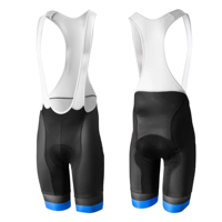 Venta caliente Diseño personalizado Material sólido Ciclismo Bib Pantalones Nuevo modelo Ciclismo Bib Shorts Transpirable Bib para ciclismo