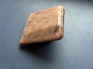 Cartera de cuero Vintage Crazy Horse con diseño plegable, monedero minimalista para hombre, regalo perfecto para hombre, 2017 - Product Image 2