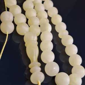 Tasbih musulman religieux traditionnel, fait à la main en résine, lapin ange, écologique, peint à la main, décoration d'intérieur - Product Image 6