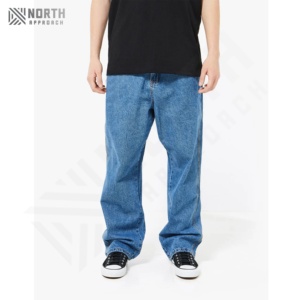 กางเกงยีนส์ผู้ชายแฟชั่นใหม่ปี 2025 สไตล์ฤดูหนาว ทรงตรง ขาดๆ ยืดหยุ่นสูง แห้งเร็ว รับสั่งทำ - Product Image 1