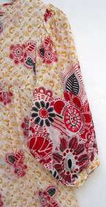 Meilleures ventes Design floral rayonne solide A-ligne longues robes Maxi pour l'été porter des femmes bouton décoration pour les exportateurs indiens - Product Image 4