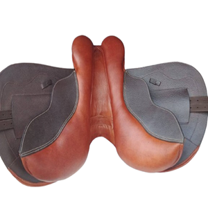 Colligate English Saddle Mono Asiento profundo Caballo de salto Goleta cambiable Cuero genuino Cómodo Contacto cercano de alta calidad - Product Image 3