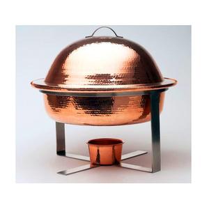 Fabricant et grossiste, ensemble de Buffet plat à gratter forme ovale 6 pintes chauffe-aliments avec des Accents dorés - Product Image 2