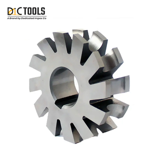 Coated High Speed Steel Concave Milling <b>Cutter</b> Available in Diameters of 2.1/4\" to 4.1/4\" with Tin Coating OEM Support - Product Image 6