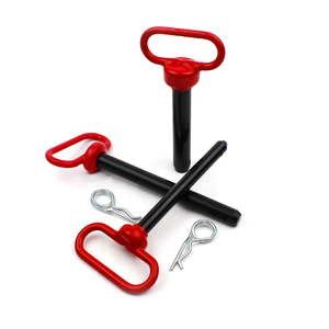 Goupille d'attelage de tracteur personnalisée PDM, tête rouge, haute qualité - Product Image 1