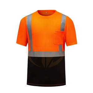 Vêtements de travail 100% polyester Chemises de sécurité fabriquées sur mesure Chemises de sécurité les plus vendues - Product Image 1