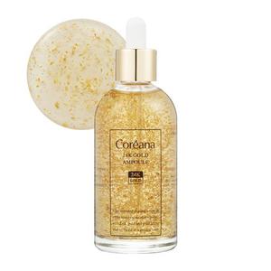 Ampolla de Oro 24K Koreana 100ml, Humectante Iluminador para el Cuidado de la Piel en Casa, Antiarrugas, Vitamina C, Hamamelis - Product Image 4